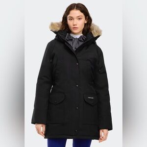 Canada Goose Trillium Parka with Fur Trim